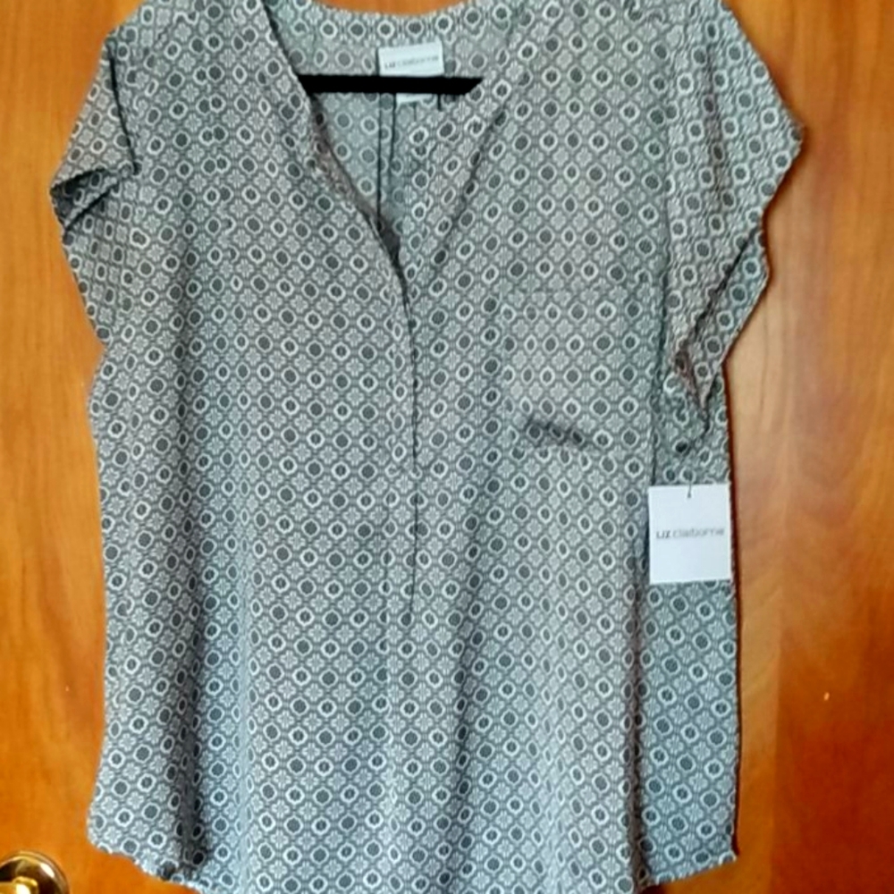 NWT Cap Sleeve Popover